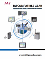 IAI COMPATIBLE GEAR CATALOG IAI COMPATIBLE GEAR: EQUIPMENT THAT CAN BE CONNECTED TO IAI PRODUCTS